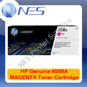 HP Genuine #508A MAGENTA Toner Cartridge for Color LaserJet Enterprise M552dn/M553dn/M553n/M553x/M577dn/M577f/M577z [CF363A]